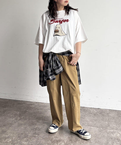 沙加拉刺繡T-shirt