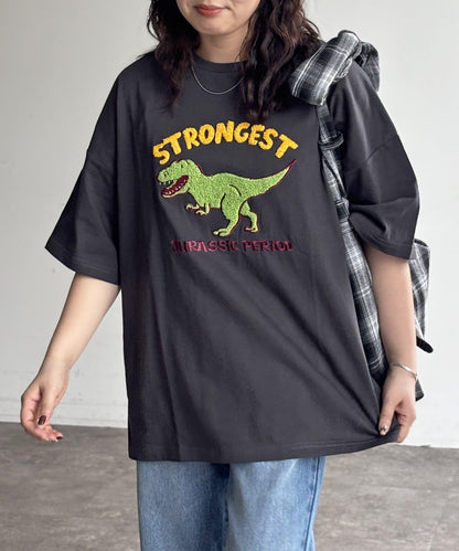 沙加拉刺繡T-shirt