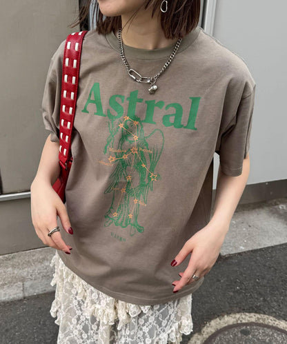 星座印花T恤