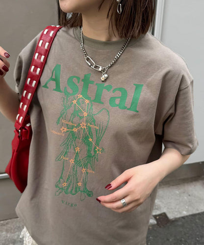 星座印花T恤