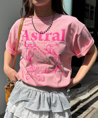 星座印花T恤