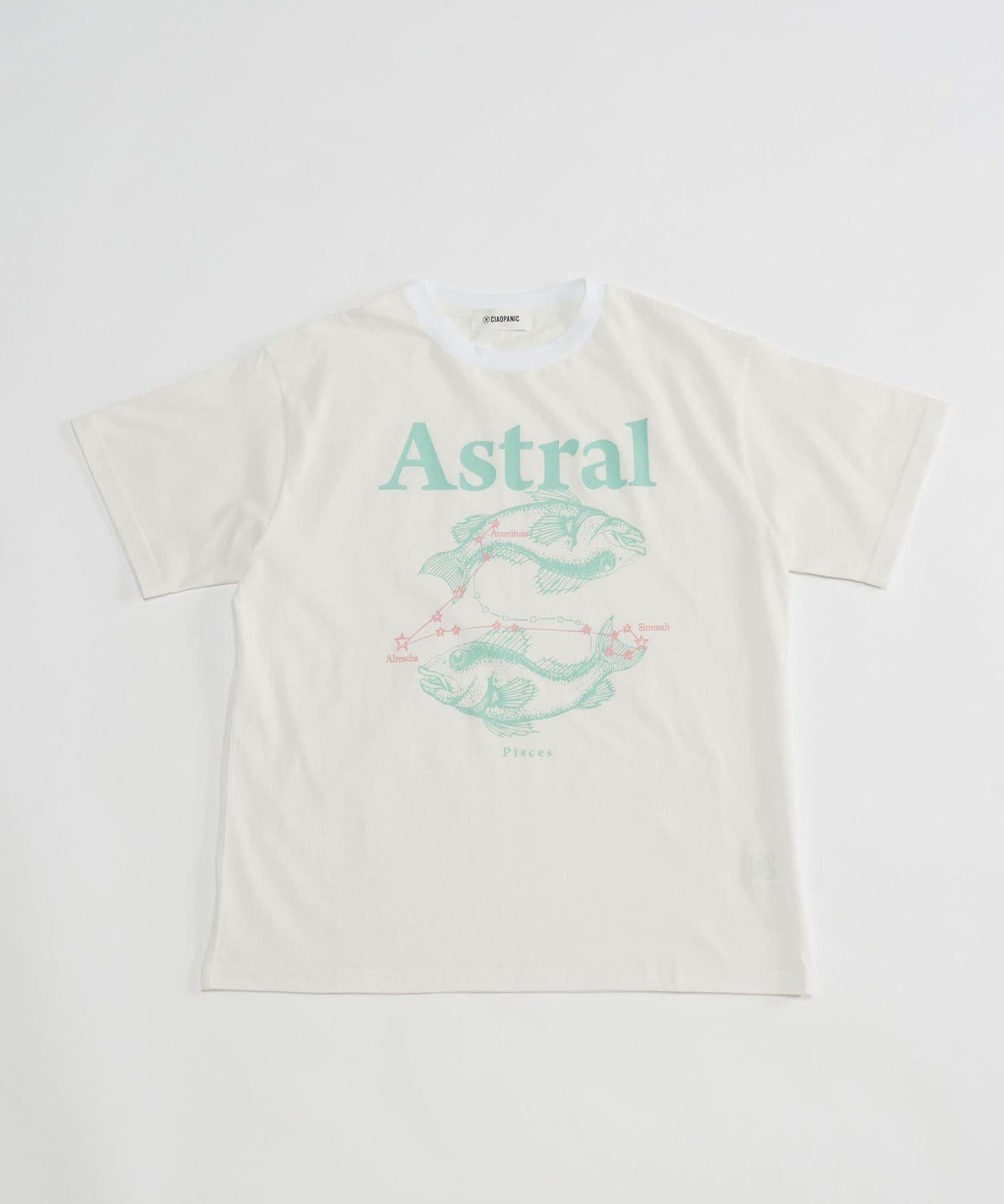 星座印花T恤