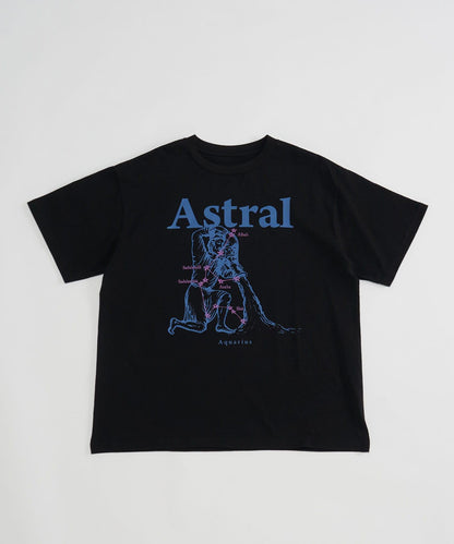 星座印花T恤