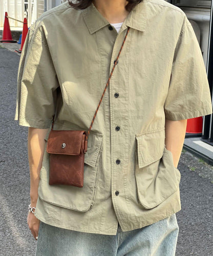 仿皮斜挎包