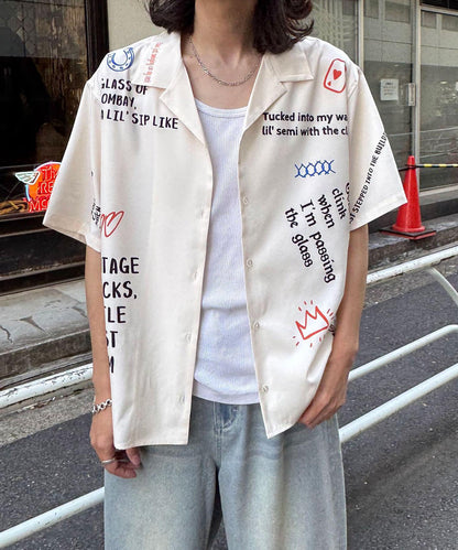 手工製作短袖襯衫