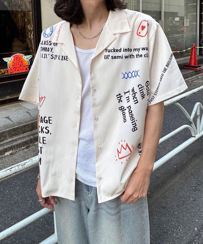 手工製作短袖襯衫