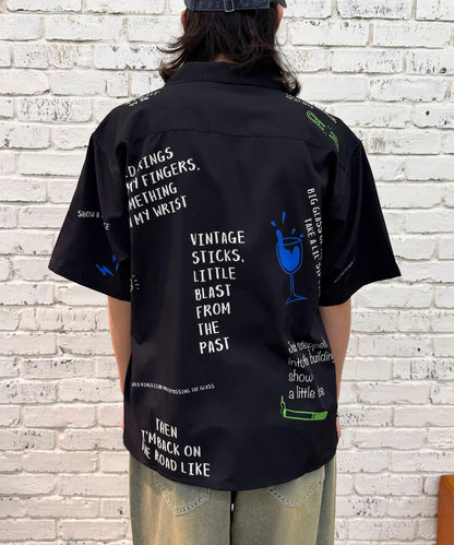 手工製作短袖襯衫