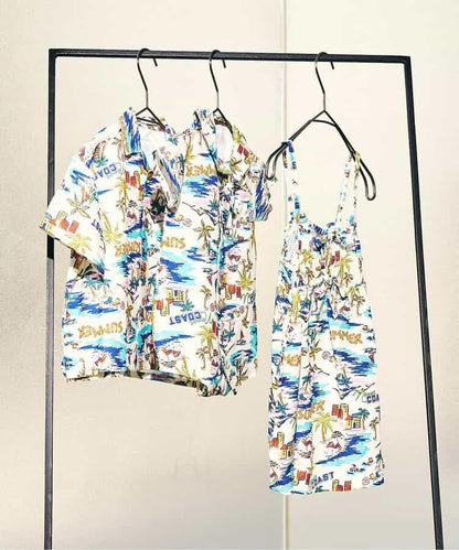3條夏威夷風格半身褲 五分褲