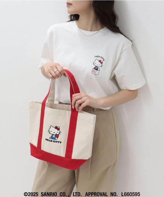 【HELLO KITTY meet FREDY emue】盒子印花T-shirt