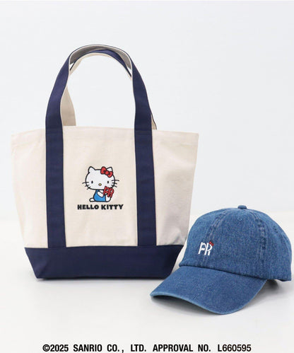 【HELLO KITTY meet FREDY emue】蝴蝶結FR刺繡帽