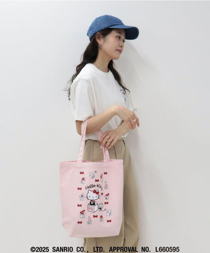 【HELLO KITTY meet FREDY emue】盒子印花手提包