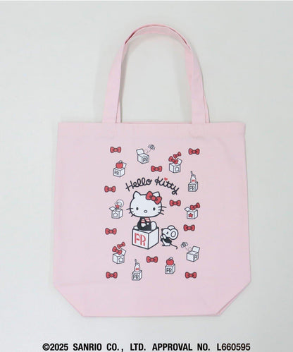 【HELLO KITTY meet FREDY emue】盒子印花手提包