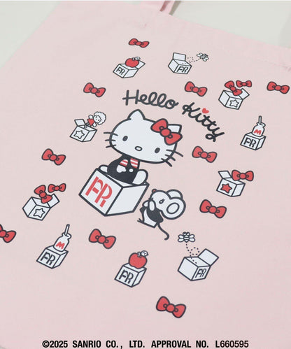 【HELLO KITTY meet FREDY emue】盒子印花手提包