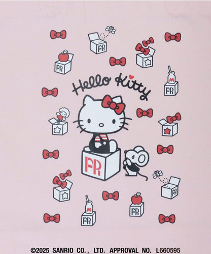 【HELLO KITTY meet FREDY emue】盒子印花手提包