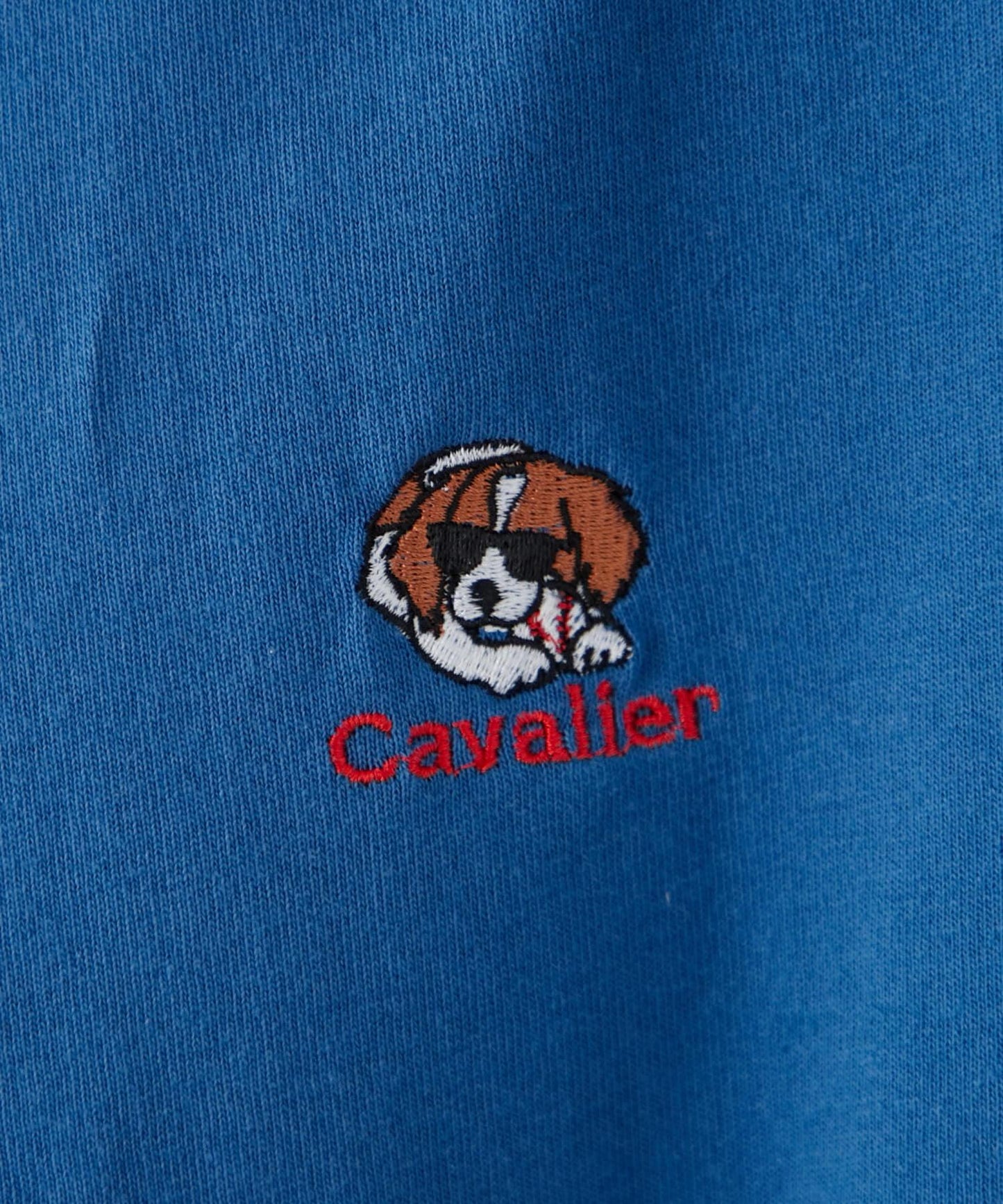 【狗狗】男女通用動物刺繡logo短袖T恤