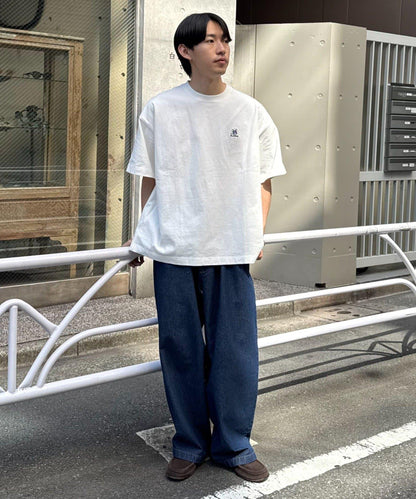 【狗狗】男女通用動物刺繡logo短袖T恤