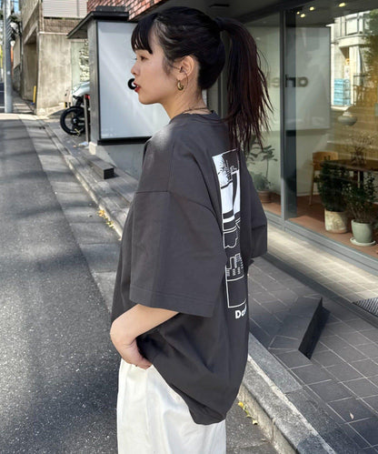 【狗狗】男女通用動物刺繡logo短袖T恤