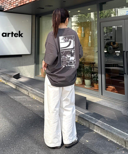 【狗狗】男女通用動物刺繡logo短袖T恤