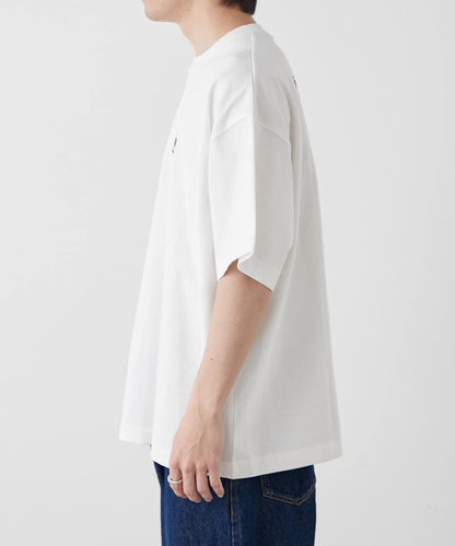 【狗狗】男女通用動物刺繡logo短袖T恤