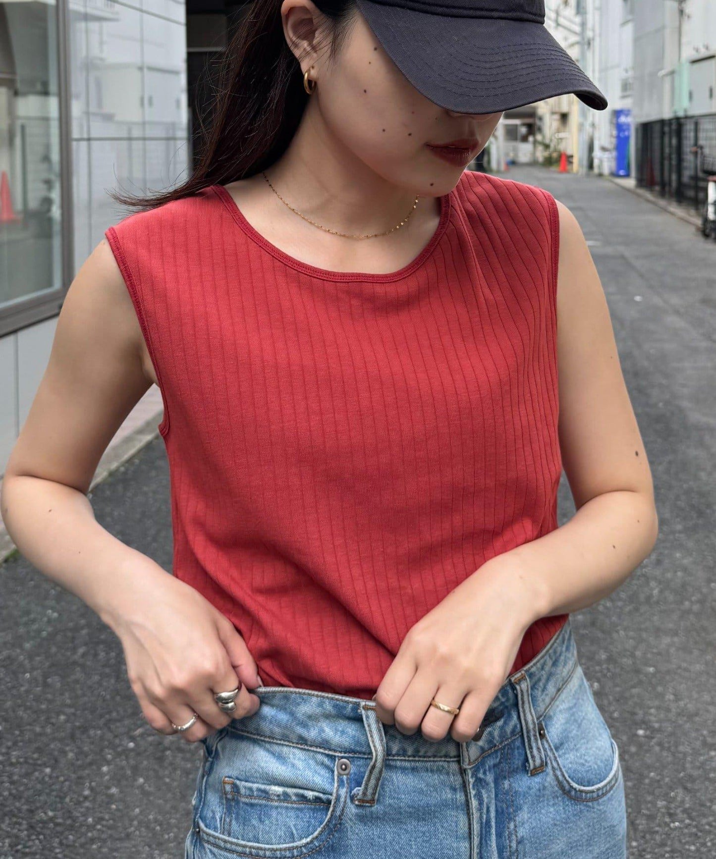 2WAY配色坦克頂