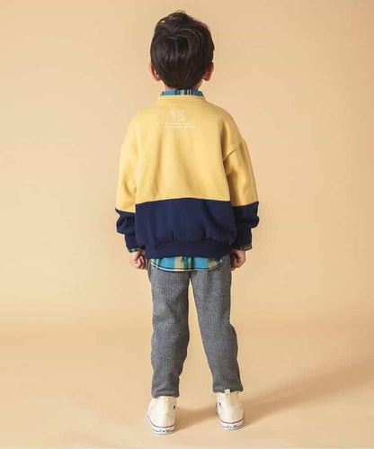 3柄4色裡絨修身T恤褲 九分褲