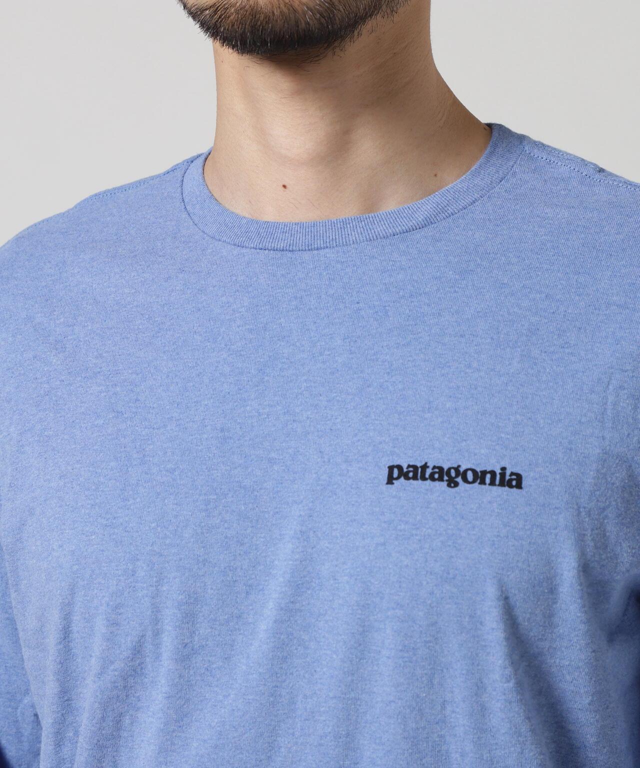 Patagonia/巴塔哥尼亞 男士 長袖 P-6標誌 責任款