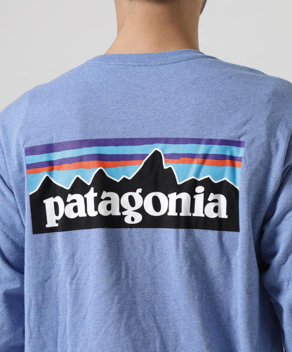 Patagonia/巴塔哥尼亞 男士 長袖 P-6標誌 責任款