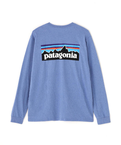 Patagonia/巴塔哥尼亞 男士 長袖 P-6標誌 責任款