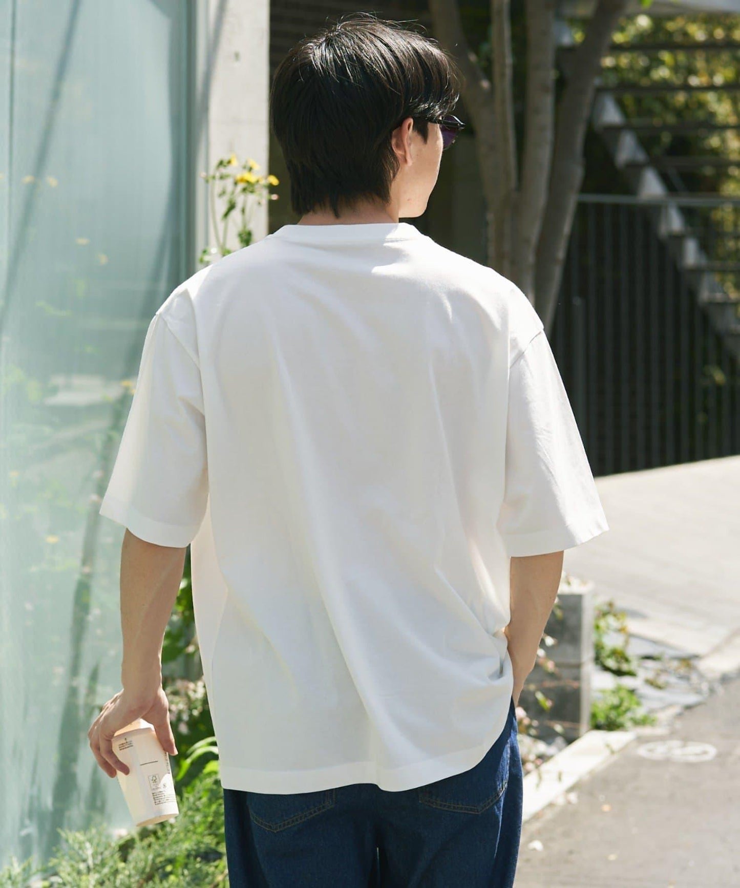 【男女通用】打褶棉質優質T恤