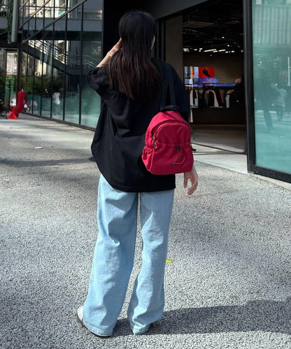 【男女通用】打褶棉質優質T恤