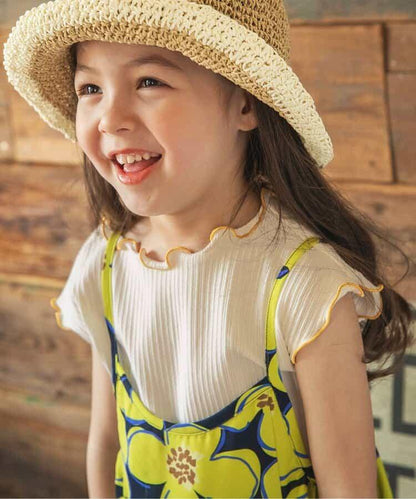 柔軟肋條紋背心