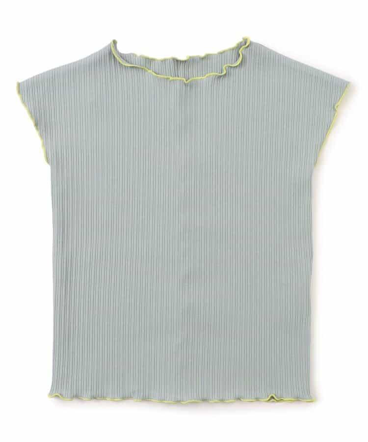 柔軟肋條紋背心