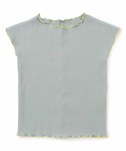 柔軟肋條紋背心