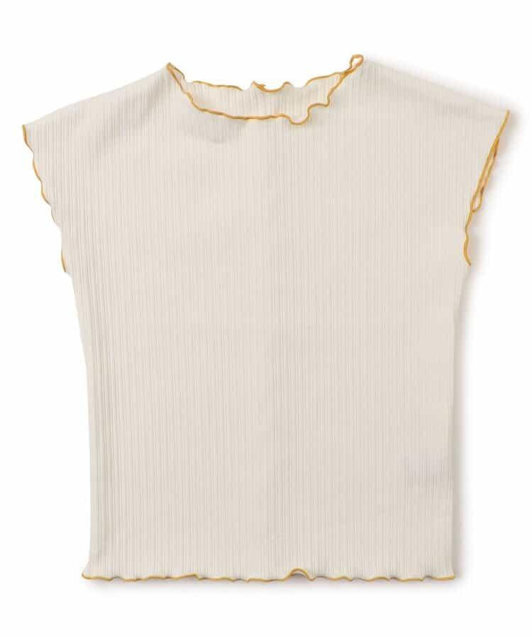 柔軟肋條紋背心