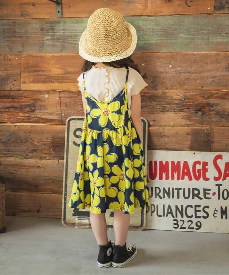 柔軟肋條紋背心