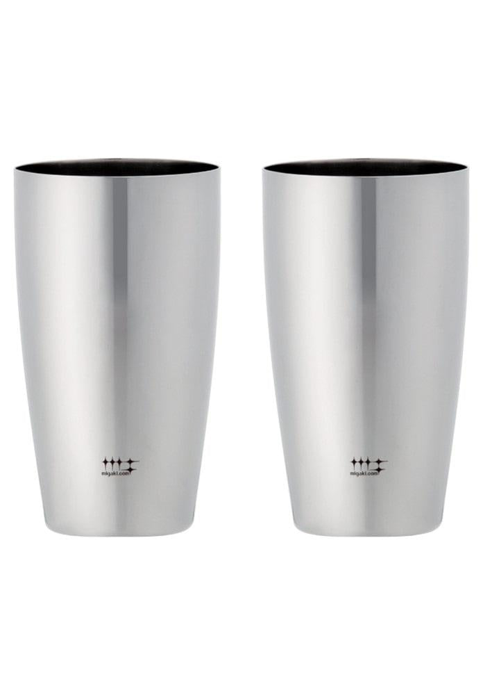 【磨砂工房辛基門】啤酒杯2只裝（黑盒裝）