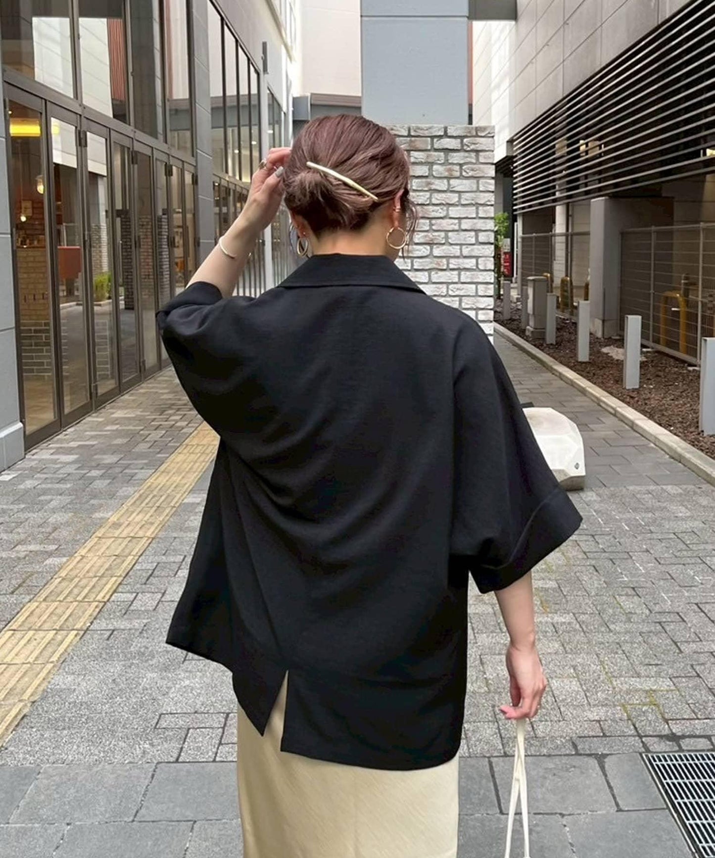 【帕爾克羅限定】(PON寺計劃)科技亞麻短袖襯衫夾克