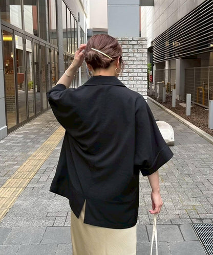 【帕爾克羅限定】(PON寺計劃)科技亞麻短袖襯衫夾克