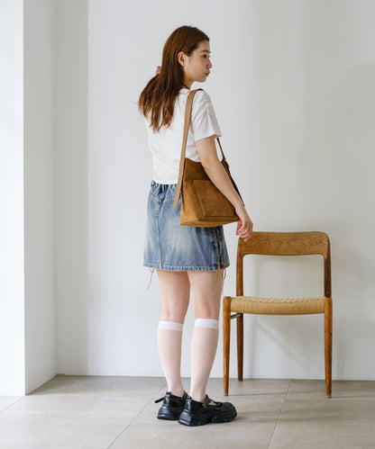 繫帶迷你裙