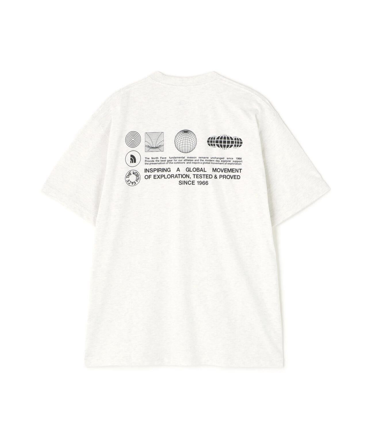 THE NORTH FACE / 北面 S/S 地球格子純棉T恤