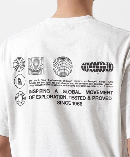 THE NORTH FACE / 北面 S/S 地球格子純棉T恤