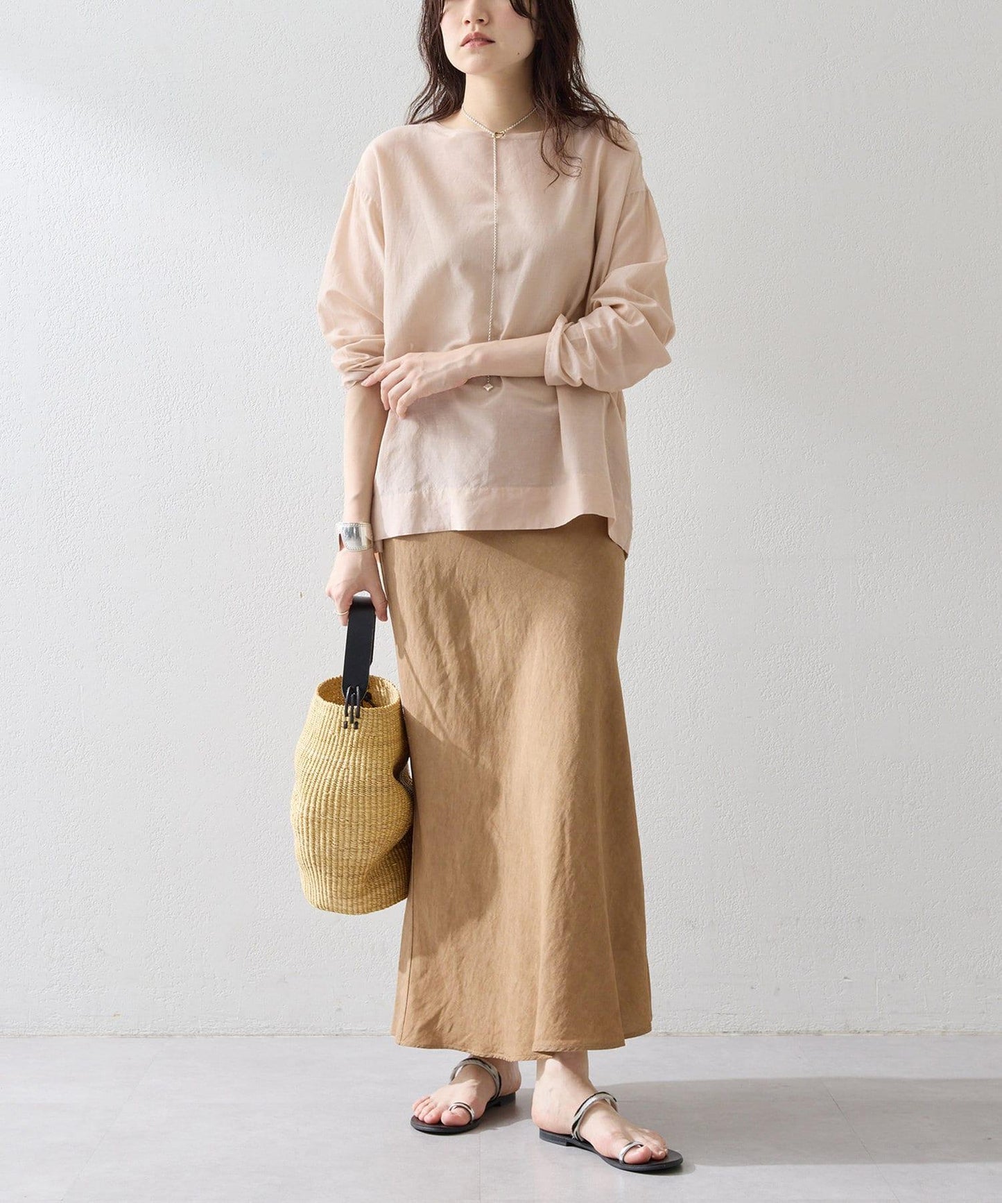 斜紋面料染色裙