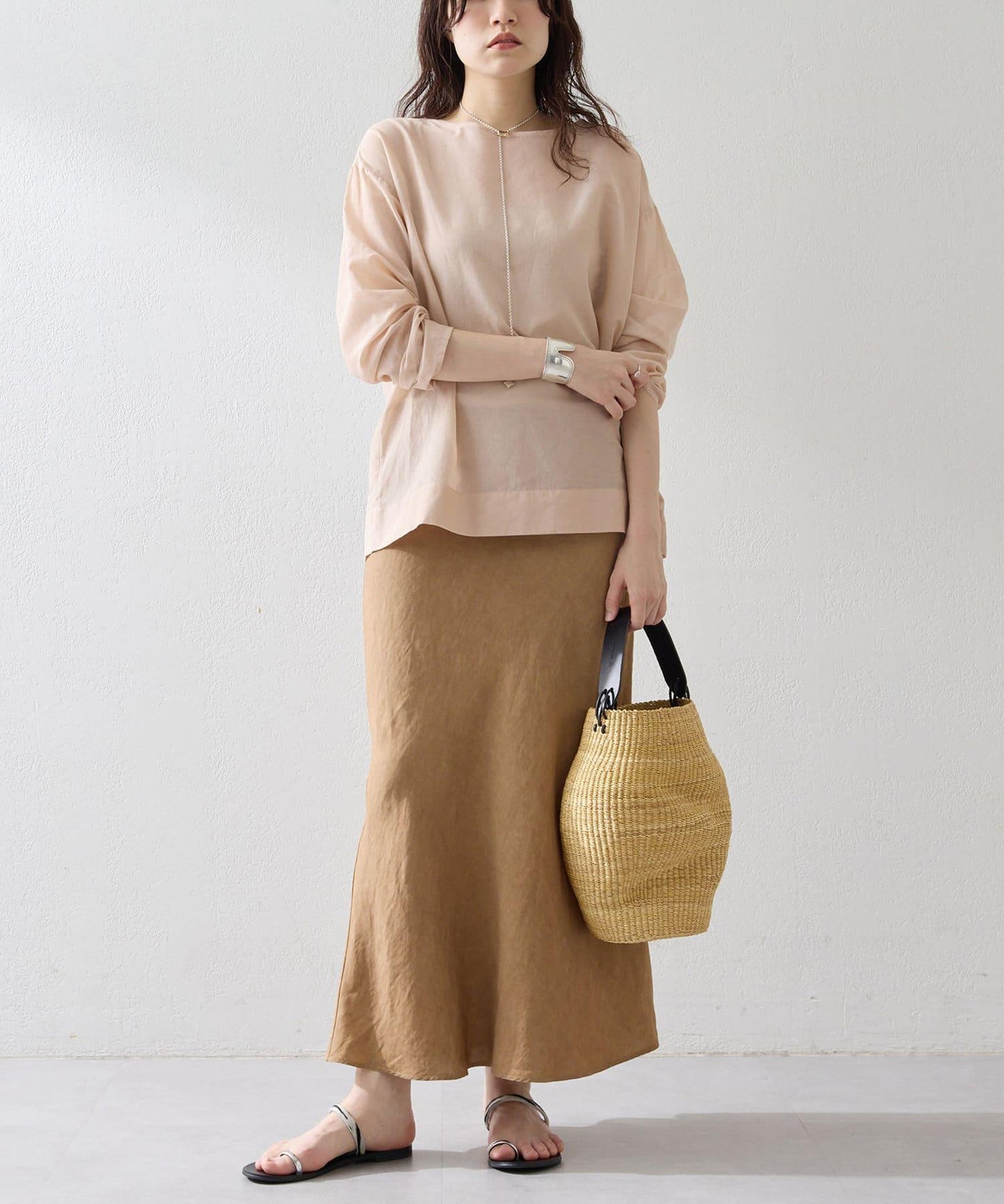 斜紋面料染色裙