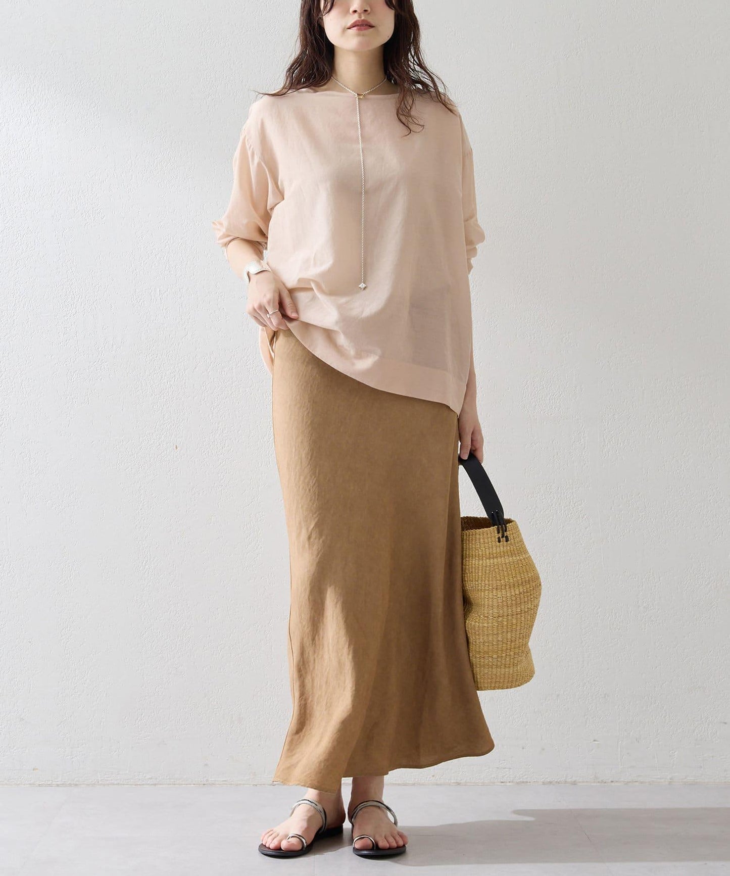 斜紋面料染色裙