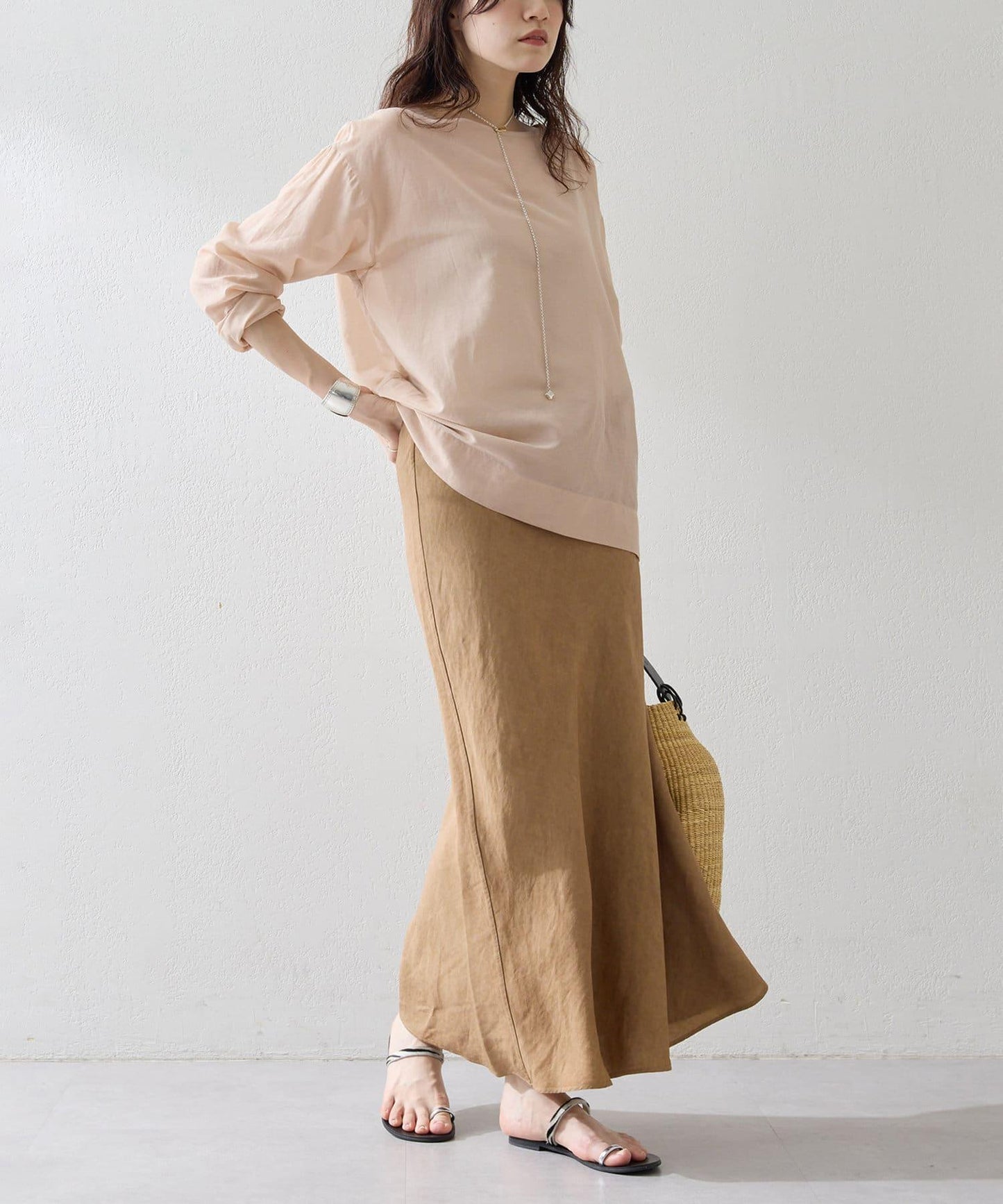 斜紋面料染色裙