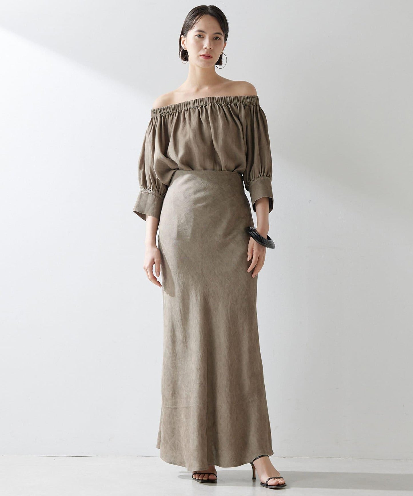 斜紋面料染色裙