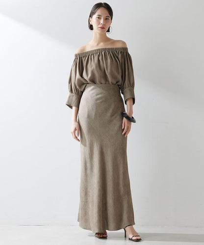 斜紋面料染色裙