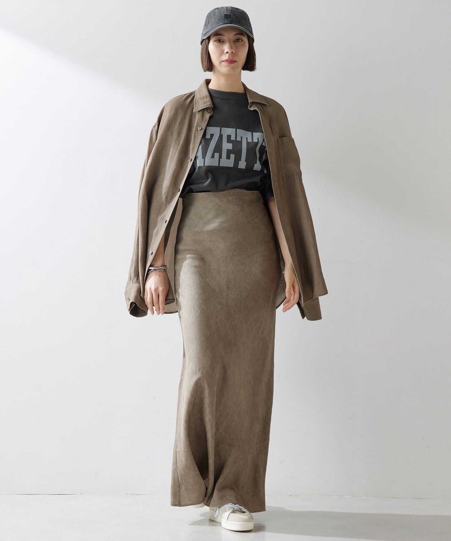 斜紋面料染色裙