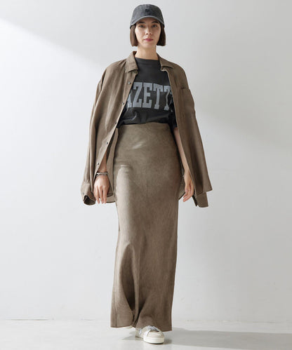 斜紋面料染色裙