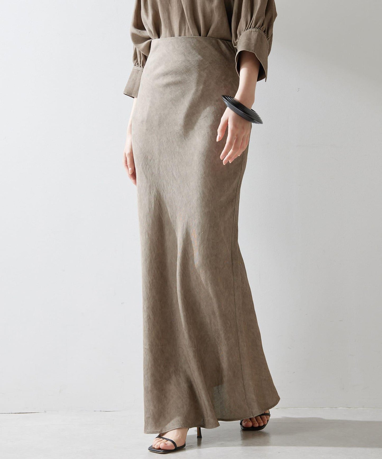 斜紋面料染色裙